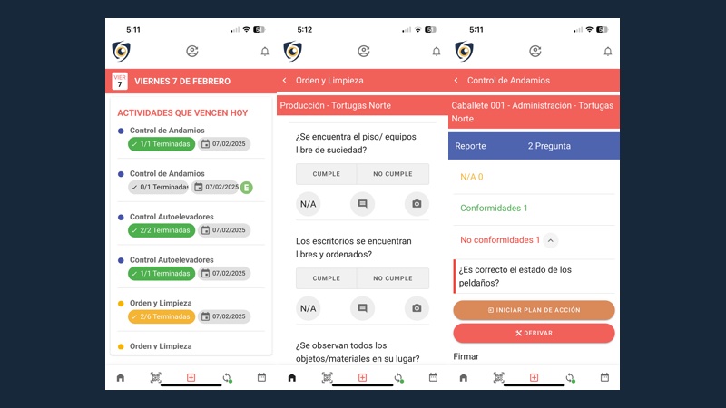 Safety Control offline-first industrial inspection app